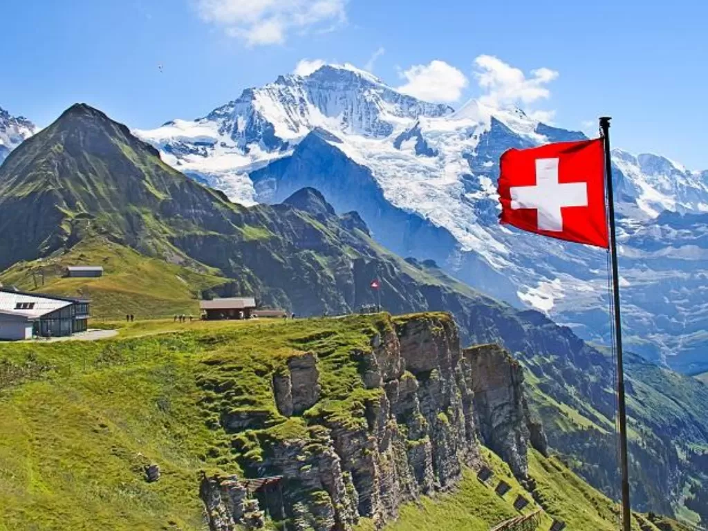Potret negara Swiss. (Ilustrasi/business-standard.com)