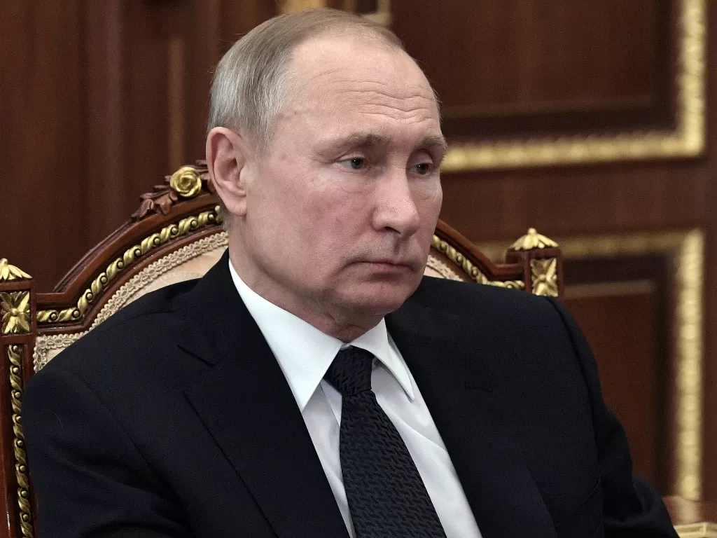 Presiden Rusia Vladimir Putin (Pool via Reuters/Alexander Zemlianichenko)
