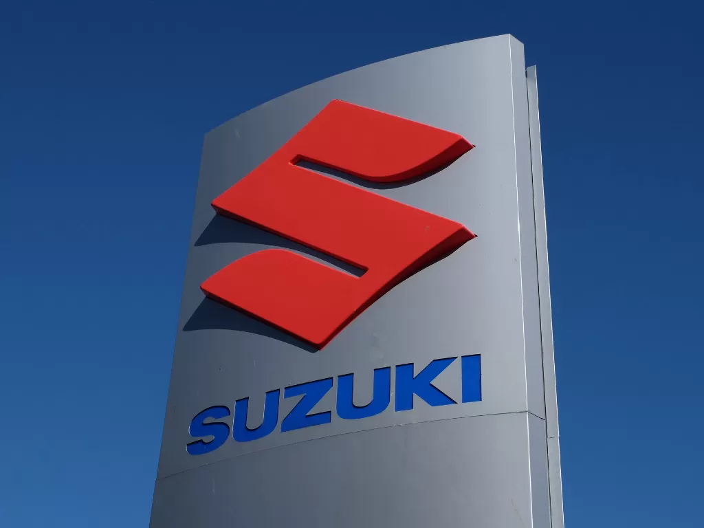 Logo Pabrikan Suzuki. (Flickr/DennisM2)