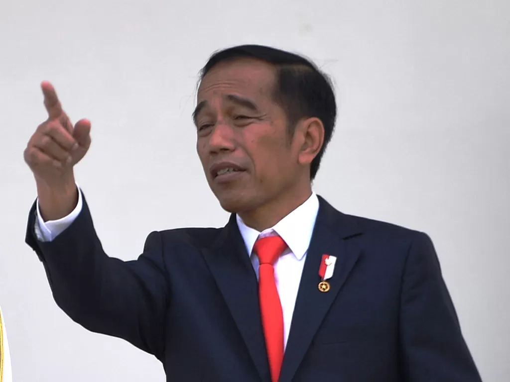 Presiden Jokowi meminta pelaku intoleran ditindak tegas. (ANTARA FOTO/Akbar Nugroho Gumay).