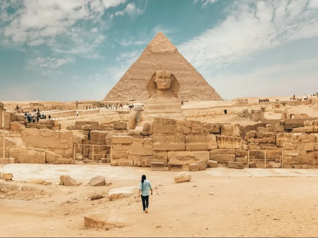 Mesir terkenal dengan piramidanya (Unsplash.com/Spencer Davis)