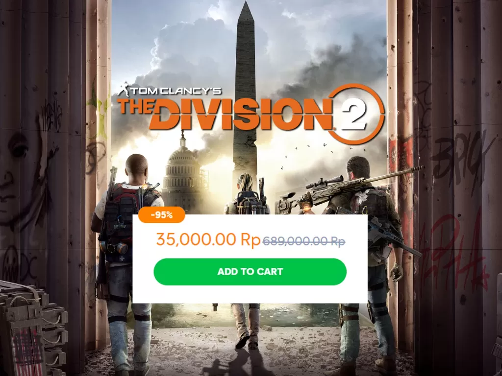 Game Tom Clancy's The Division 2 (photo/Ubisoft)