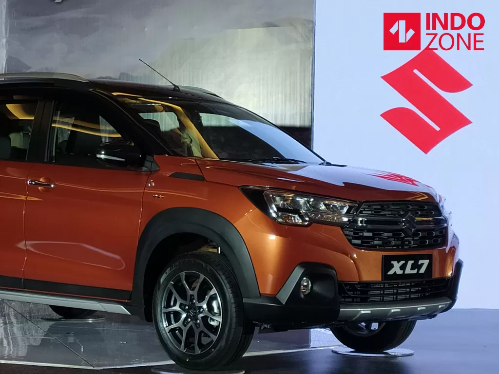 Suzuki XL7 resmi diluncurkan di Taman Mini Indonesia Indah, Jakarta, Sabtu (15/2/2020). (INDOZONE/Wilfridus Kolo)