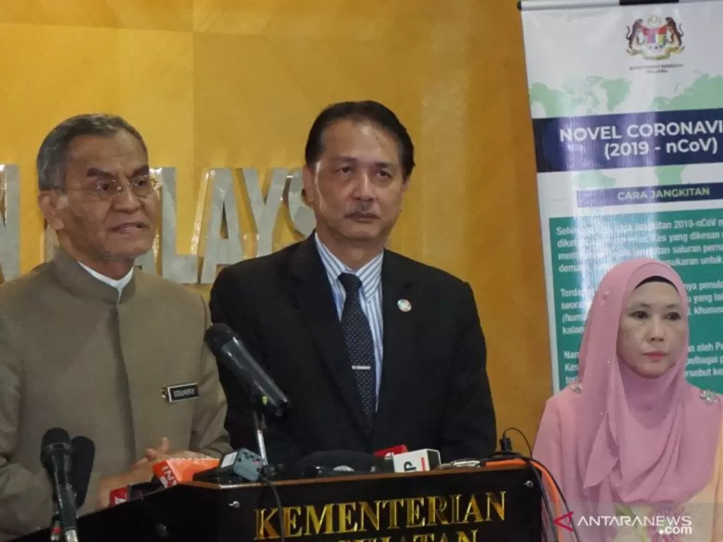 Menteri Kesehatan Malaysia, Datuk Seri Dr Dzulkefly Ahmad (kiri). (ANTARA)