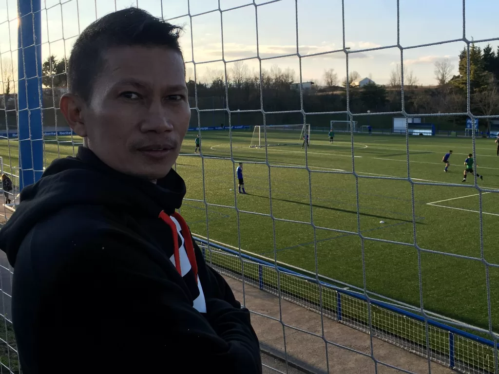 Pemain senior Persija Jakarta, Ismed Sofyan, mendapatkan banyak pengalaman berharga di klub Spanyol, Deportivo Alaves. (Dok. Persija Jakarta)
