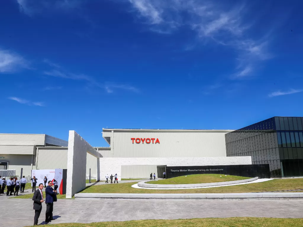 Ilustrasi Pabrik Produksi Milik Toyota. (Ilustrasi/REUTERS/SERGIO MALDONADO)
