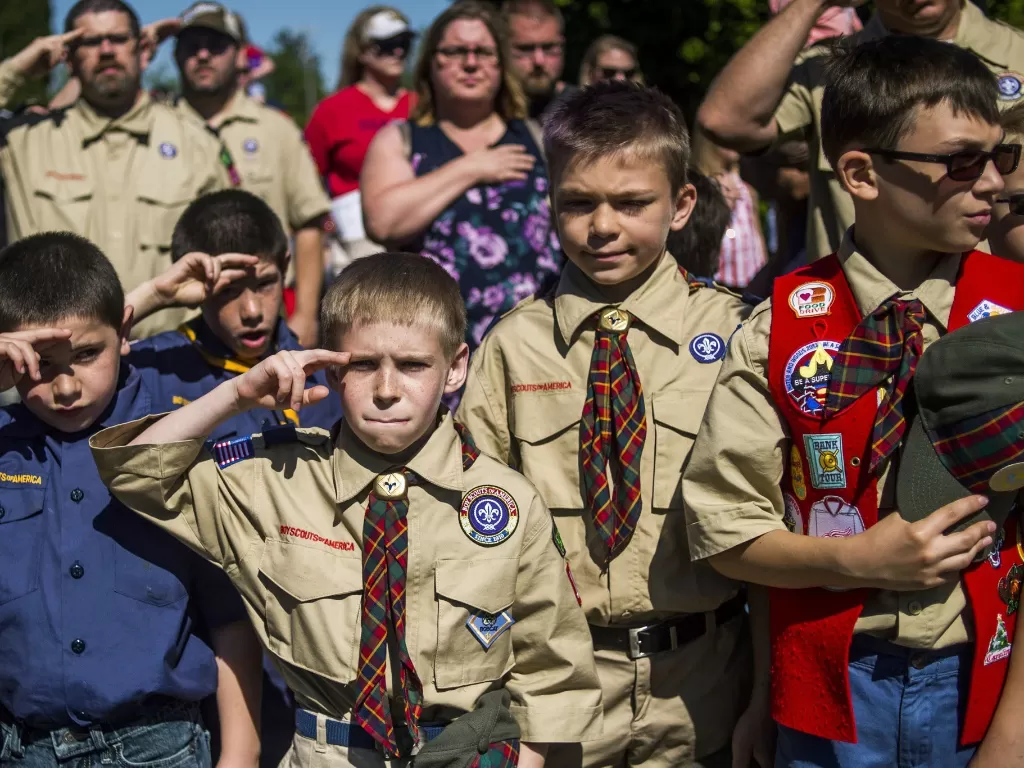 The Boy Scouts (Associated Press)