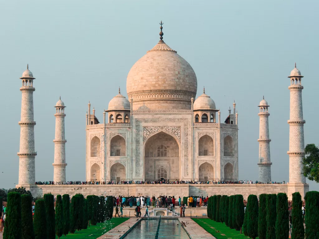Taj Mahal salah satu ikon wisata dunia yang paling sering dicari di Google. (Pexels)