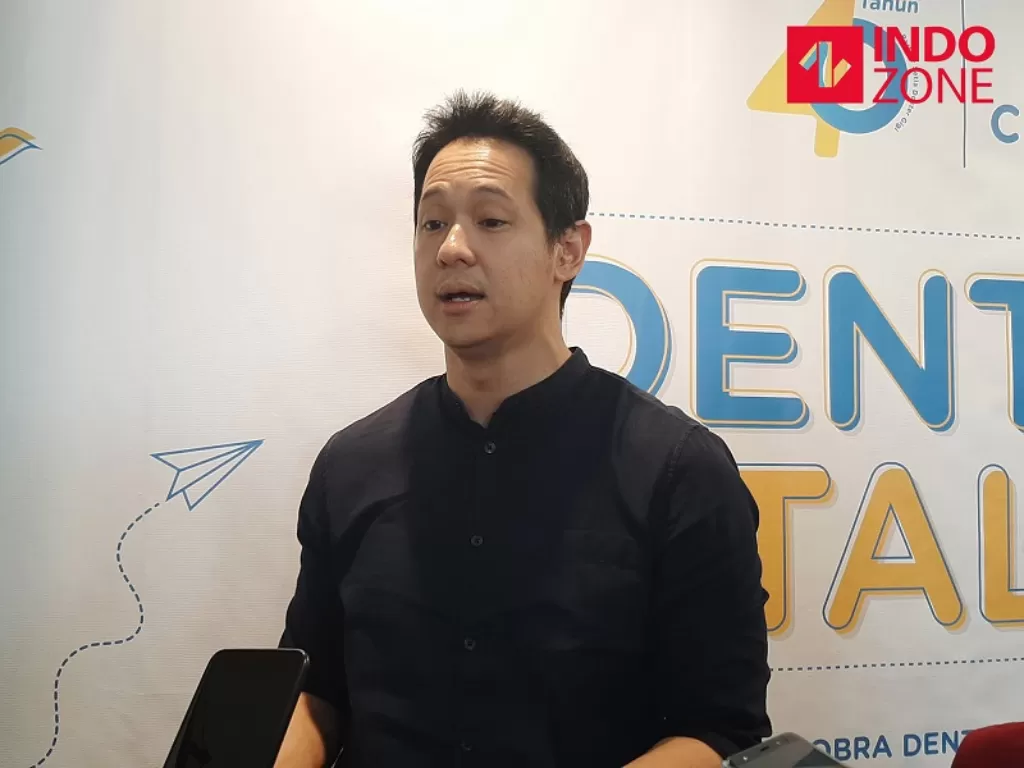 drg. Andy Wirahadikusumah Sp. Pros ungkap alasan kesadaran masyarakat enggan ke dokter gigi. (INDOZONE/Maria Adeline Tiara)