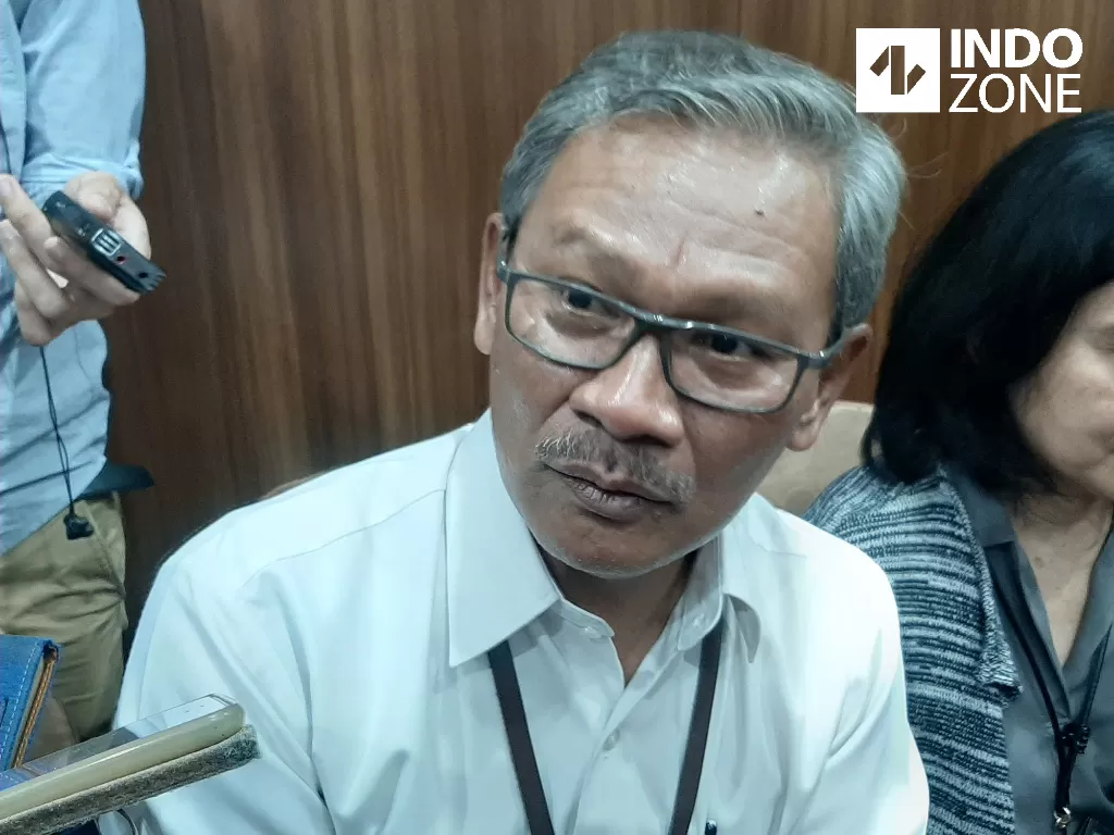 Sesditjen Pencegahan dan Pengendalian Penyakit Kemenkes RI, dr Achmad Yurianto dalam temu media, Jumat (21/2/2020) di Gedung Kemenkes, Jakarta Selatan. (INDOZONE/Maria Adeline Tiara)