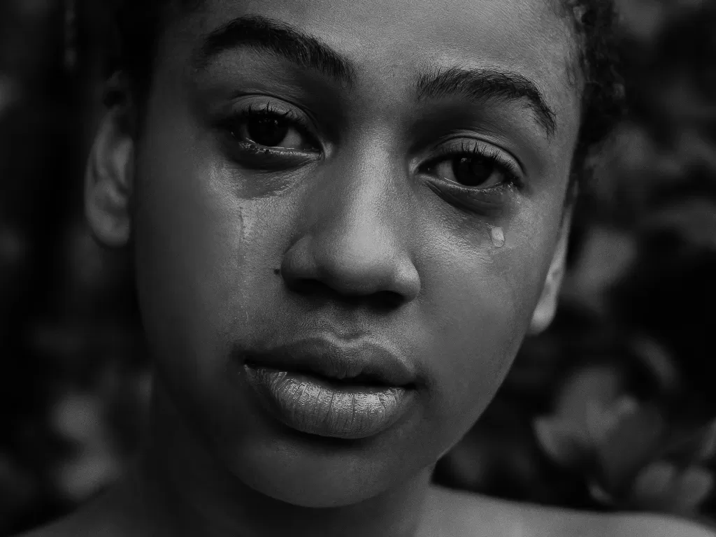 Ilustrasi wanita menangis (Pexels/Mateus Souza)