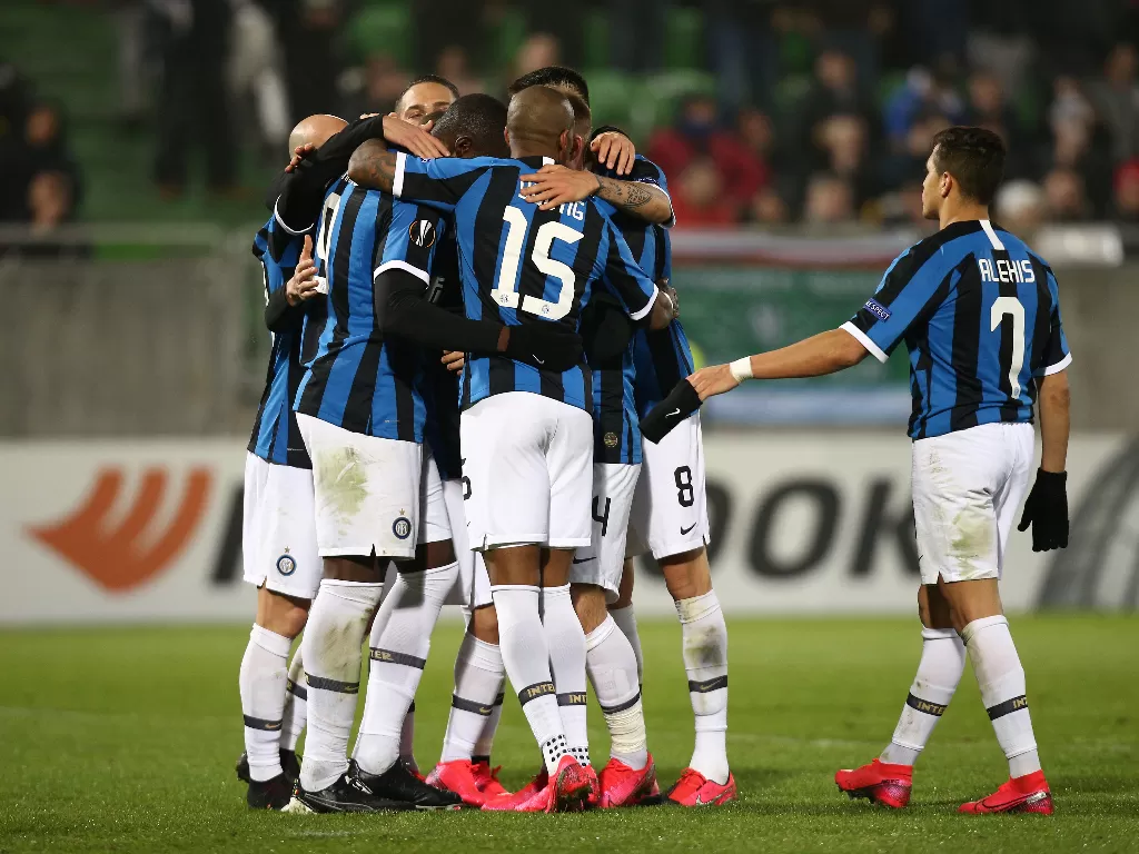 Inter Milan diyakini bakal menjuarai Serie A musim ini. (REUTERS/Stoyan Nenov)