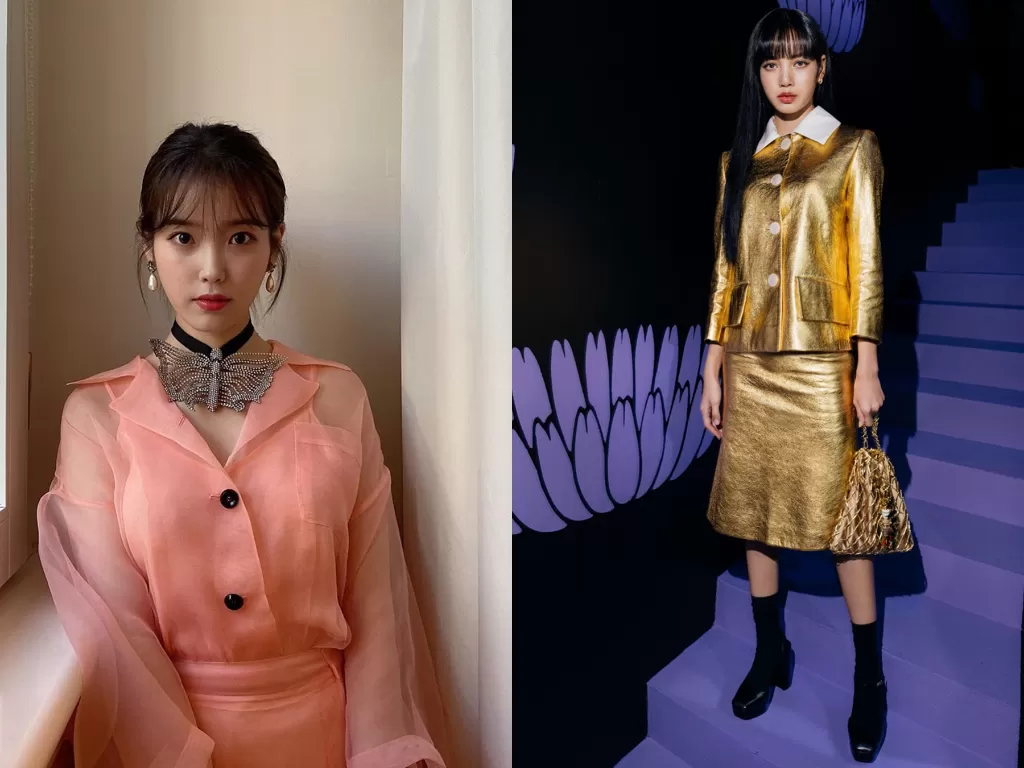 Aktris Korea yang hadir di Milan Fashion Week (Instagram/@dlwlrma/@prada)