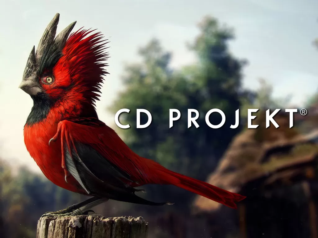 Ilustrasi Logo CD Projekt Red (photo/HQwalls/CD Projekt Red)