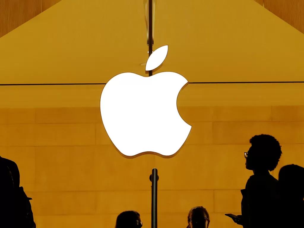Logo Apple (photo/REUTERS/Lucas Jackson)