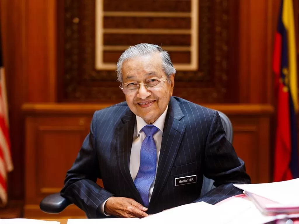 Mahathir Mohamad, Perdana Menteri Malaysia yang mengundurkan diri. (photo/Instagram/@chedetofficial)