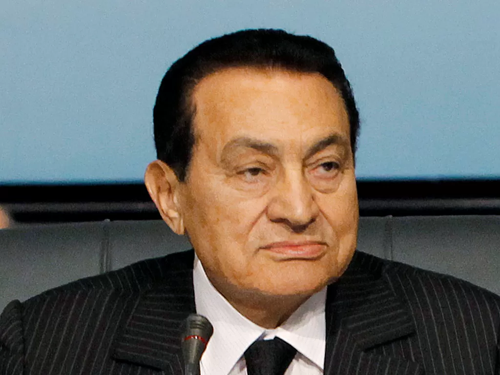 Hosni Mubarak, Mantan Presiden Mesir. (photo/Reuters/Asmaa Waguih)