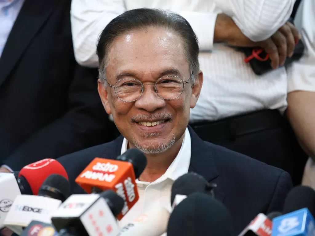 Anwar Ibrahim, Kandidat Perdana Menteri Malaysia (REUTERS)