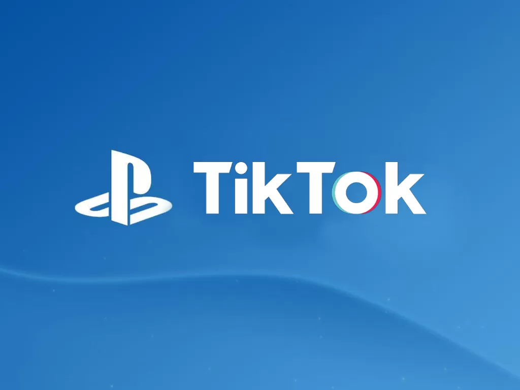 Ilustrasi logo PlayStation dan TikTok (Ilustrasi/PlayStation/TikTok)