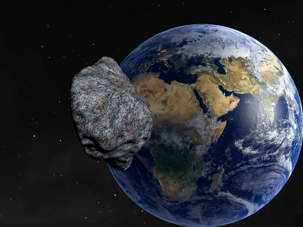 ilustrasi asteroid (pixabay/urikyo33)