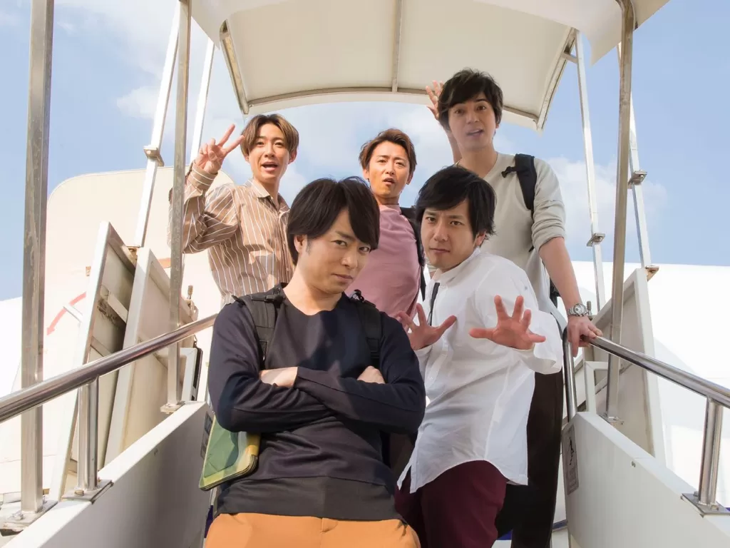 Grup idola Arashi. (photo/Twitter/@arashi5official)