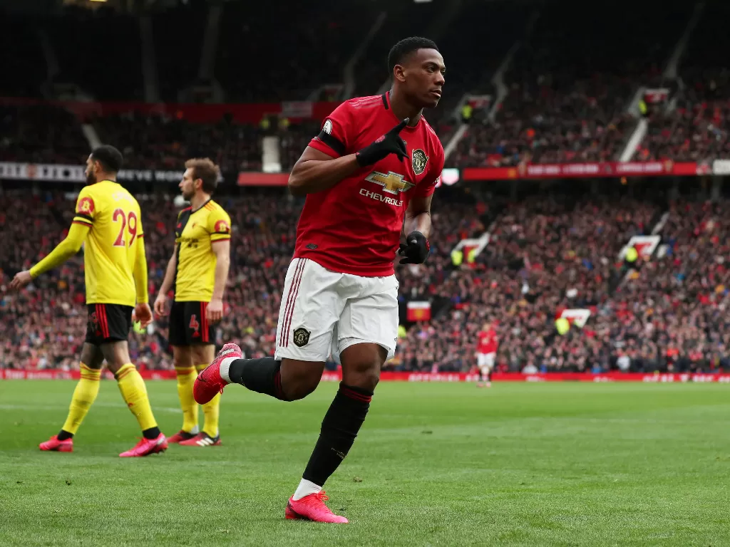 Anthony Martial. (REUTERS/Lee Smith)
