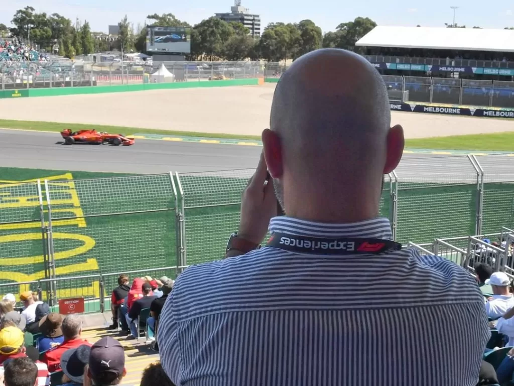 Tampilan sirkuit F1 Australia. (Instagram/@ausgp)