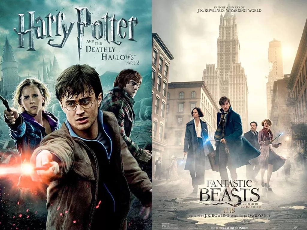 'Harry Potter and the Deadly Hallow 2' dan 'Fantastic Beast and where To Find Them' (IMDB)