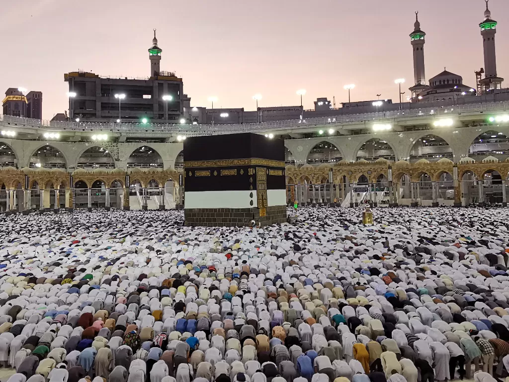 Ilustrasi jamaah di Masjidil Haram, Mekkah, Arab Saudi. (REUTERS/Waleed Ali)