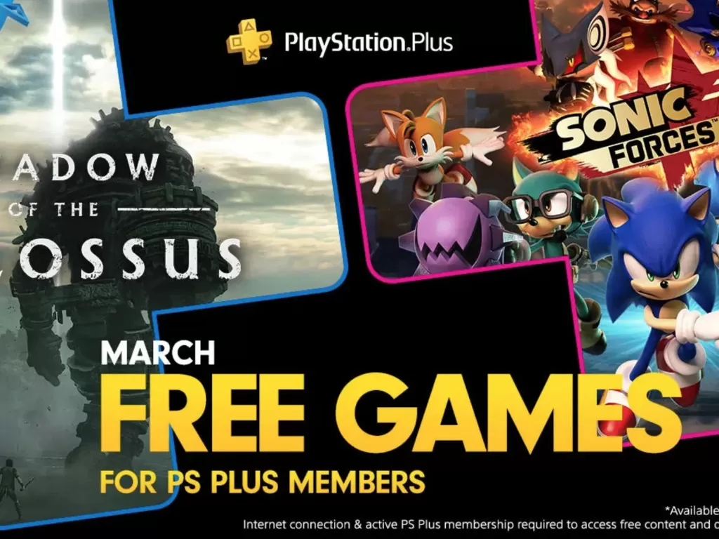 PlayStation Plus March Free Games (photo/PlayStation)