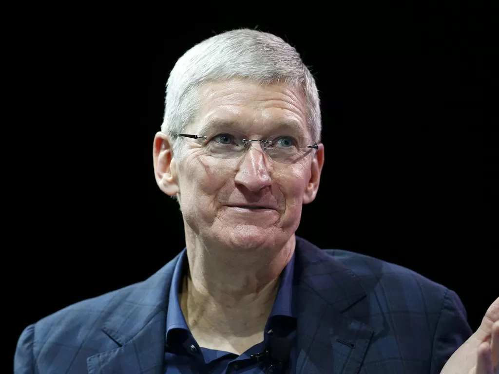 CEO Apple, Tim Cook (photo/REUTERS)