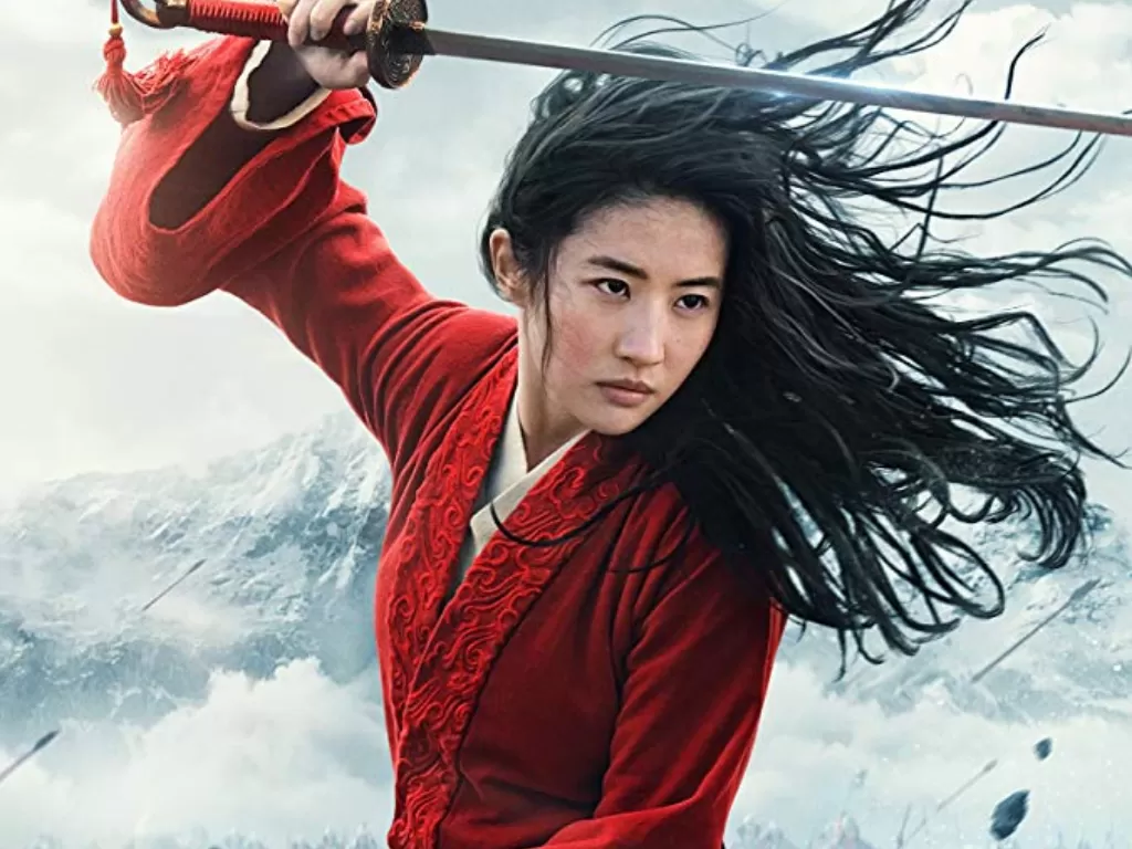 Yifei Liu dalam Mulan (2020). (IMDb)