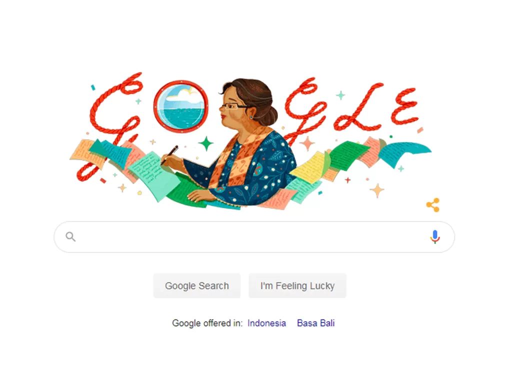 Google Doodle 29 Februari 2020 (photo/Screenshot/Google)