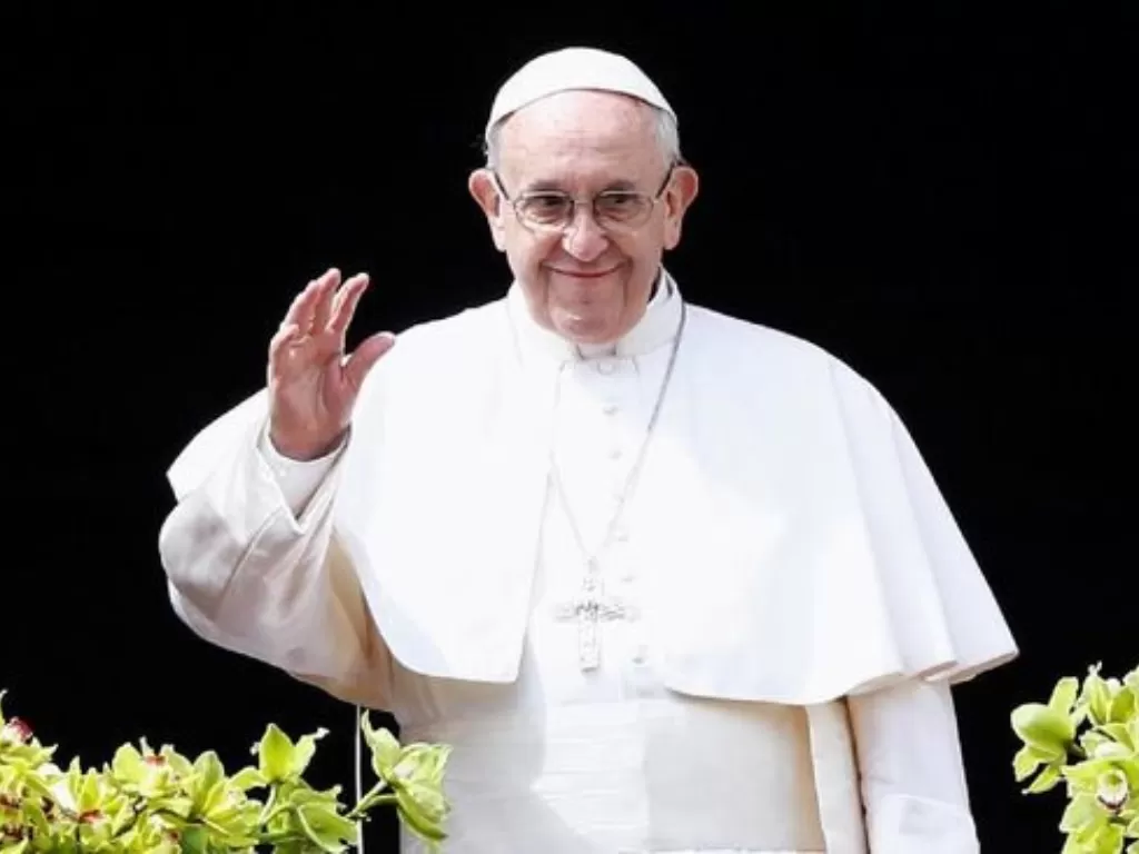 Pemimpin Tertinggi Gereja Katolik Dunia dan Kepala Negara Vatikan Paus Fransiskus. (REUTERS/Stefano Rellandini)