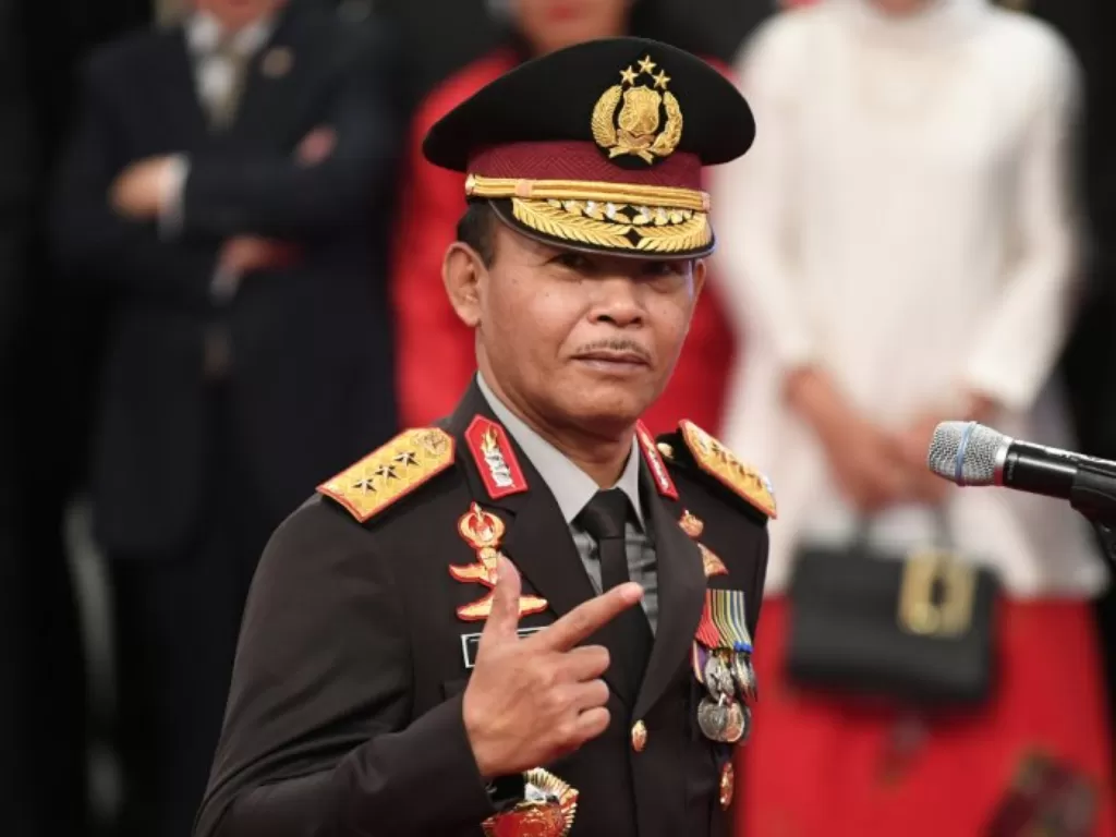 Kapolri Jenderal Pol Idham Azis (ANTARA FOTO/Nova Wahyudi).