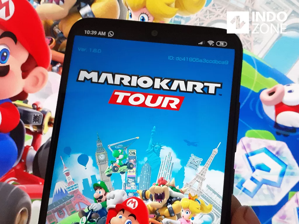 Mario Kart Tour (photo/Dok. INDOZONE/Ferry)