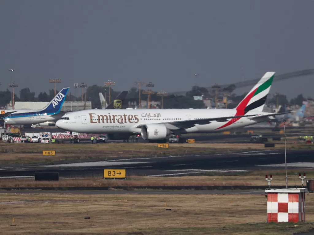 Armada Emirates Airlines. (REUTERS/Carlos Jasso)