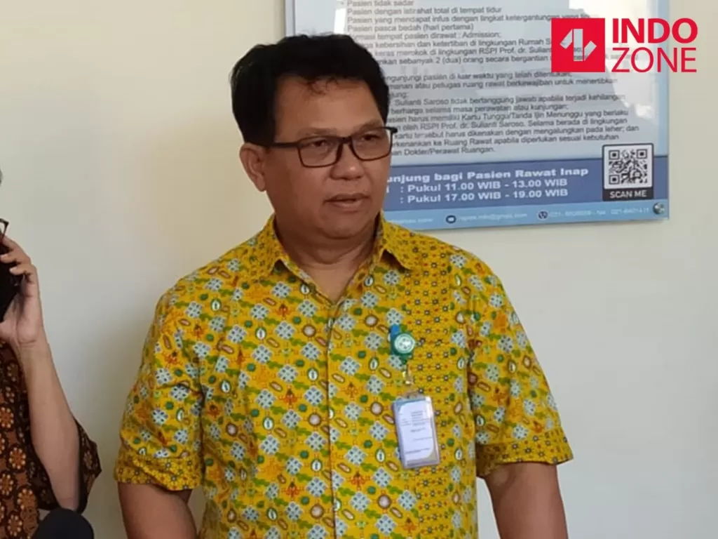 Direktur Utama RSPI Sulianti Saroso Mohammad Syahril (INDOZONE/Sigit Nugroho)