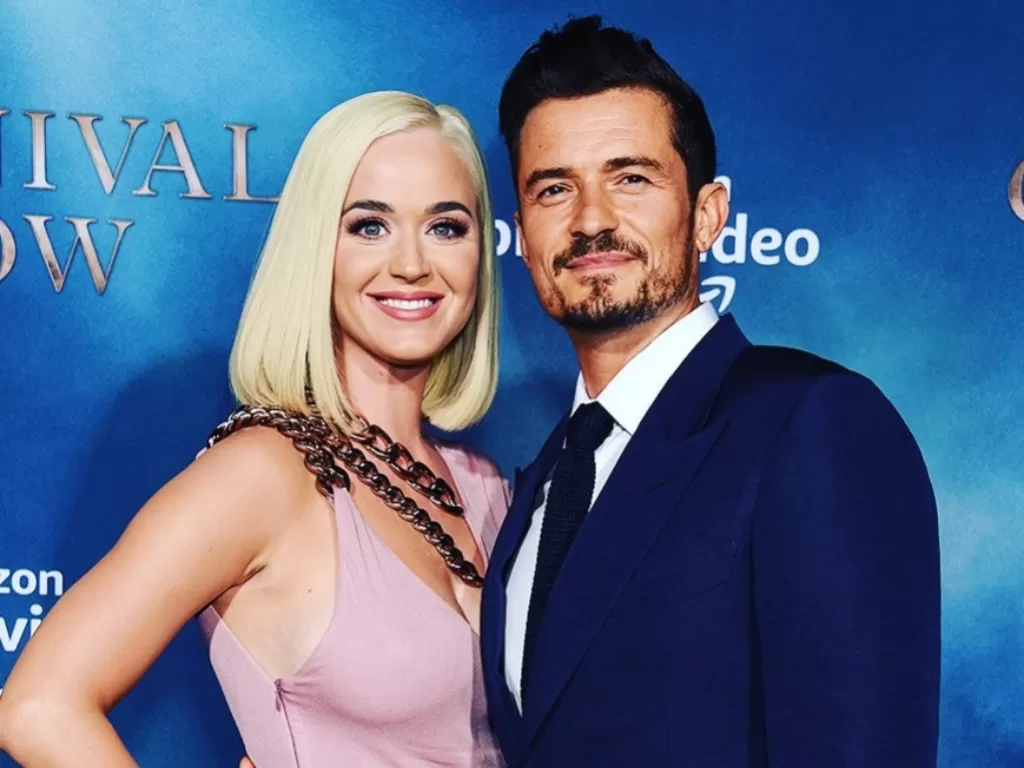 Katy Perry dan Orlando Bloom (Instagram/@katyperry)