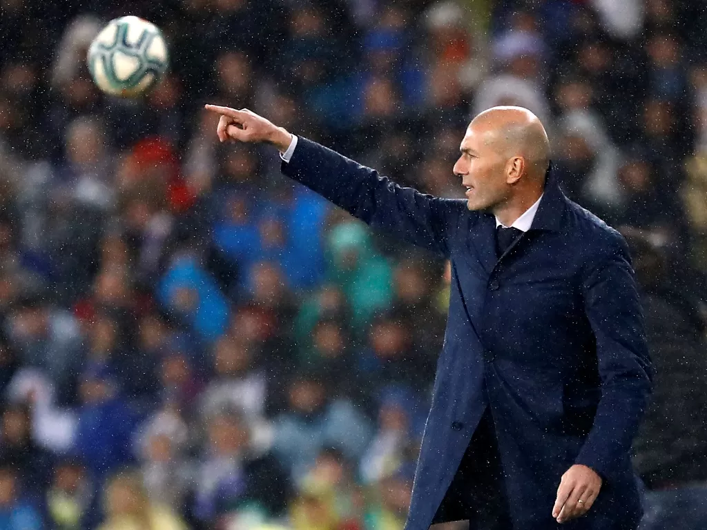 Zinedine Zidane. (REUTERS/Juan Medina)