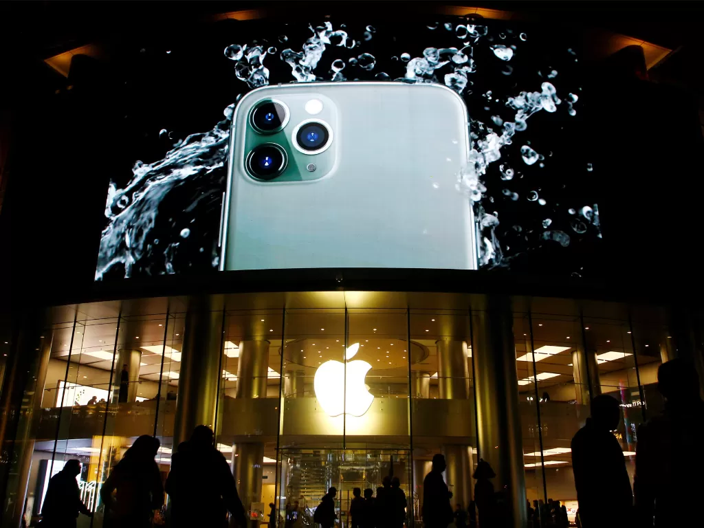 Apple Store di Beijing, Tiongkok (photo/REUTERS/Florence Lo)