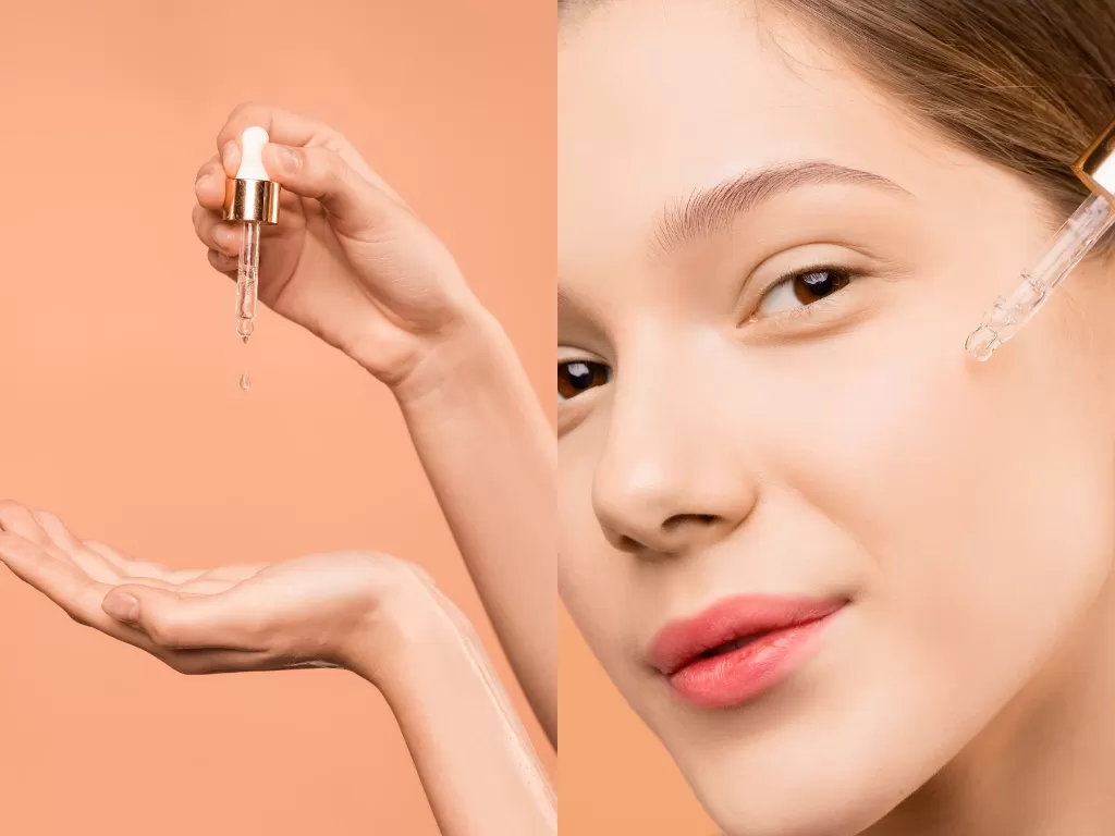 Ilustrasi serum atasi masalah kulit (Pexels/Shiny Diamond)