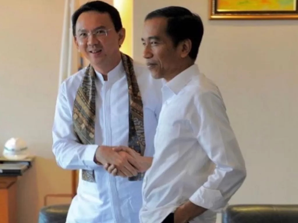 Basuki Tjahaja Purnama dan Presiden Joko Widodo (Instagram/@basukibtp)