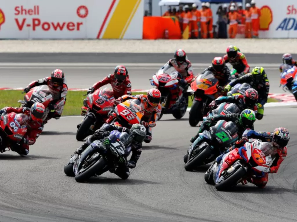 Dorna Sports bisa saja mengambil langkah ekstrem agar balapan MotoGP tetap berjalan. (REUTERS/Lai Seng Sin)