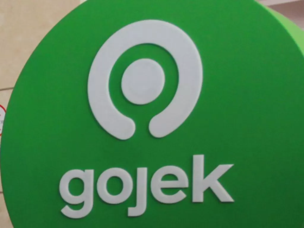 Ilustrasi logo Gojek (ANTARA/Muhammad Iqbal).