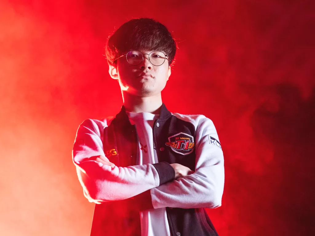 Lee 'Faker' Sang-hyeok (photo/Riot Games/Colin Young-Wolff)