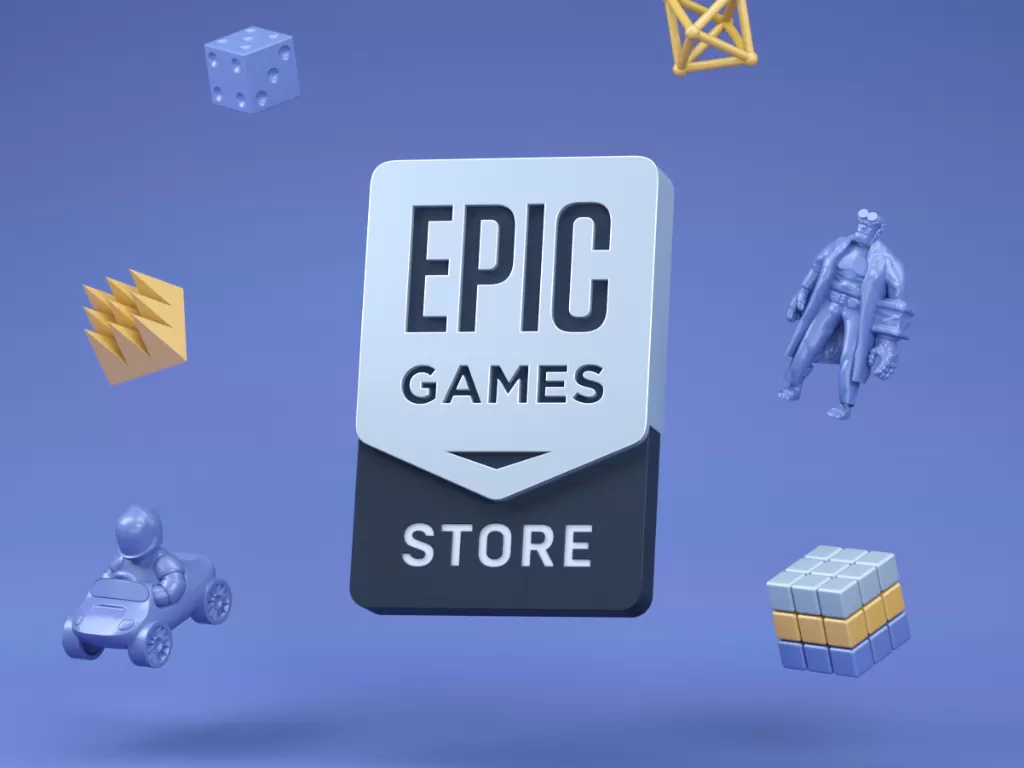 Logo Epic Games Store (photo/Dribble/Kuzmin)