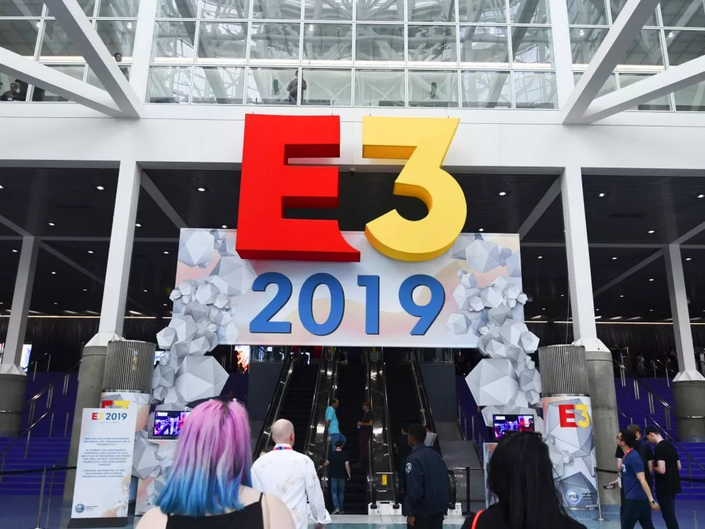 Pintu masuk dari acara E3 tahun 2019 (photo/Engadget)