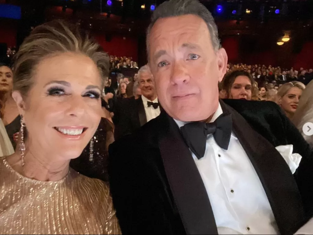 Rita Wilson dan Tom Hanks positif virus corona (Instagram/Rita Wilson