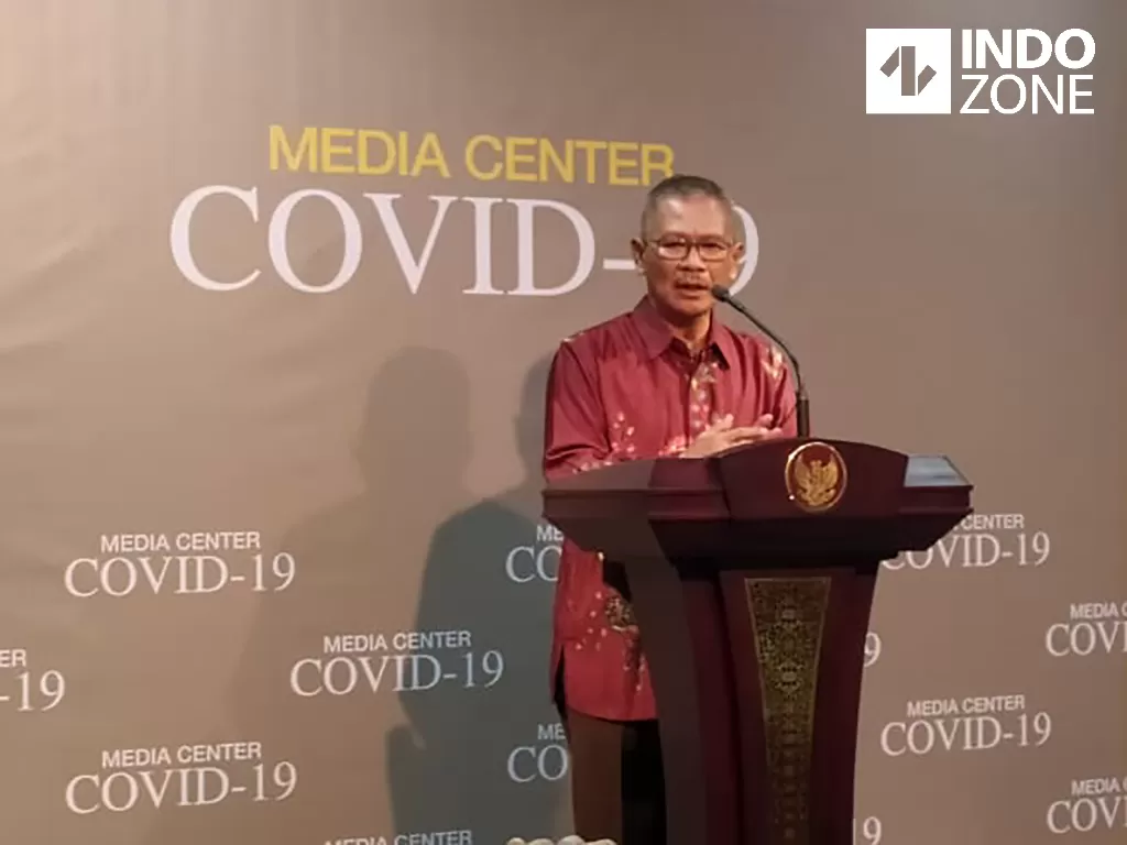 Juru Bicara Pemerintah untuk Penanganan Covid-19 Achmad Yurianto (INDOZONE/Mula)